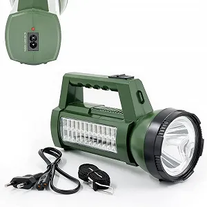 Фонарь аккумуляторный DP-7325 с боковым светом Ручной кемпинговый фонарик на аккумуляторе - Фото 1