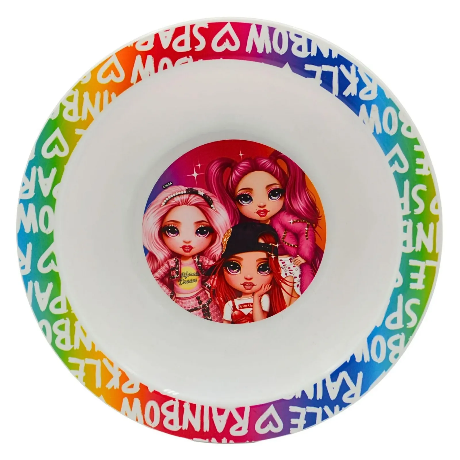 Детский набор посуды Papillon Rainbow High, 3 предмета: обеденная тарелка, суповая миска и чашка, фото №3 Детский набор посуды Papillon Rainbow High, 3 предмета: обеденная тарелка, суповая миска и чашка, фото №3