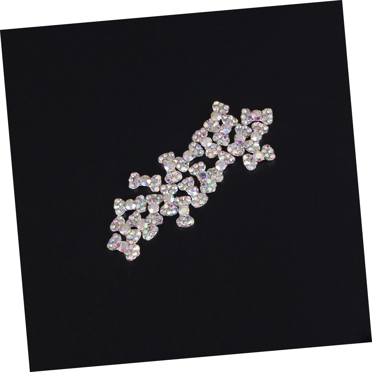 Наклейка для ногтей FRCOLOR 3 набора Стразы бант Кристаллы Наклейки для декорирования ногтей 20 шт * 3, фото №5