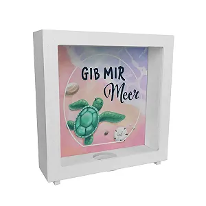 Скарбничка Gib Mir Sea Рамка Дерев'яна Море та черепаха - Фото 1