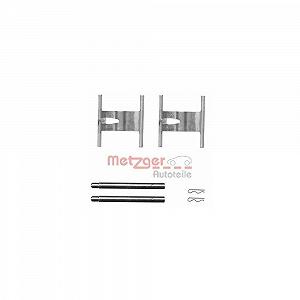 Комплект аксесуарів, гальмівні колодки METZGER 109-1660 для PORSCHE VW VAG задня вісь - Фото 1
