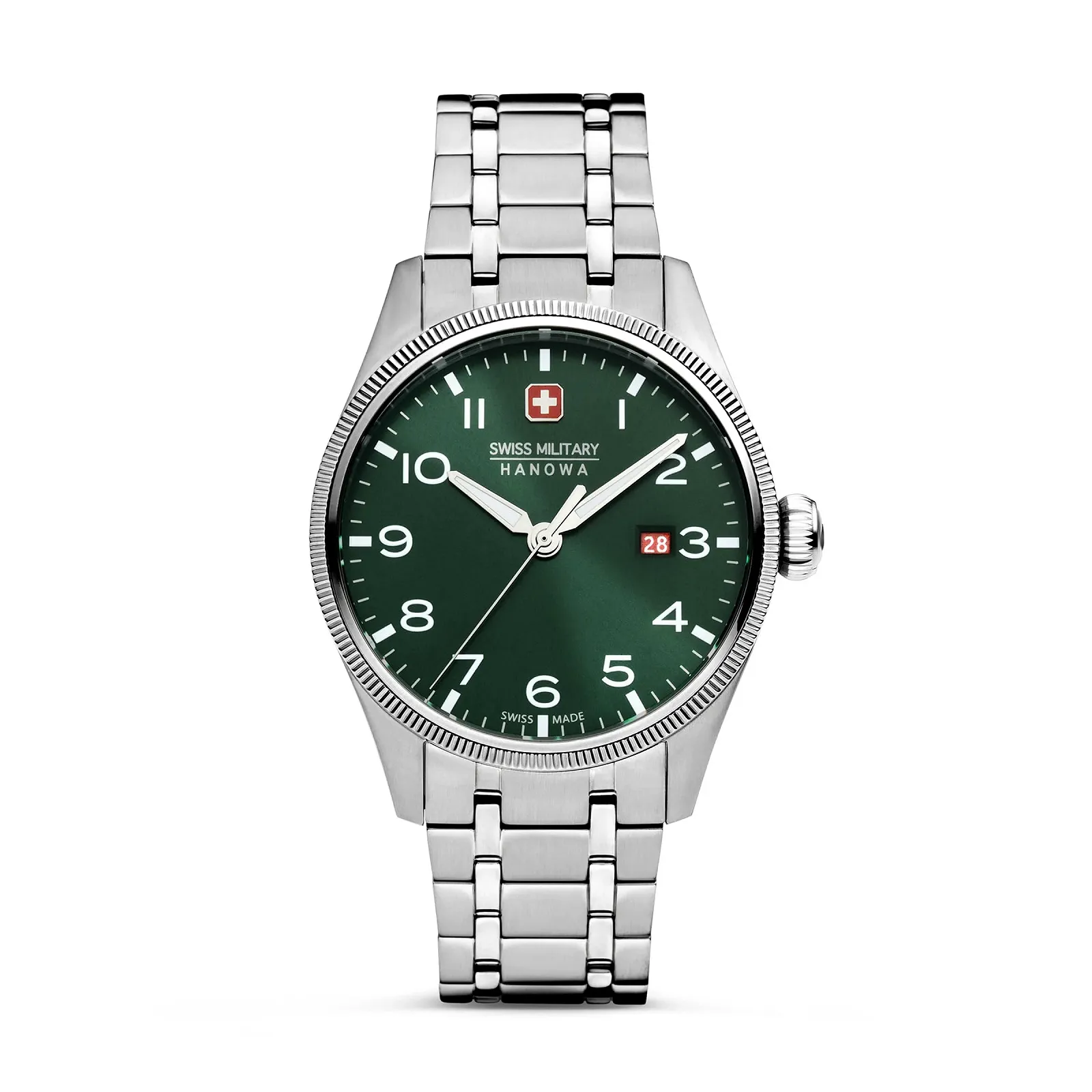 Часы Swiss Military Hanowa Thunderbolt Мужские Серебристый, фото №1 Часы Swiss Military Hanowa Thunderbolt Мужские Серебристый, фото №1