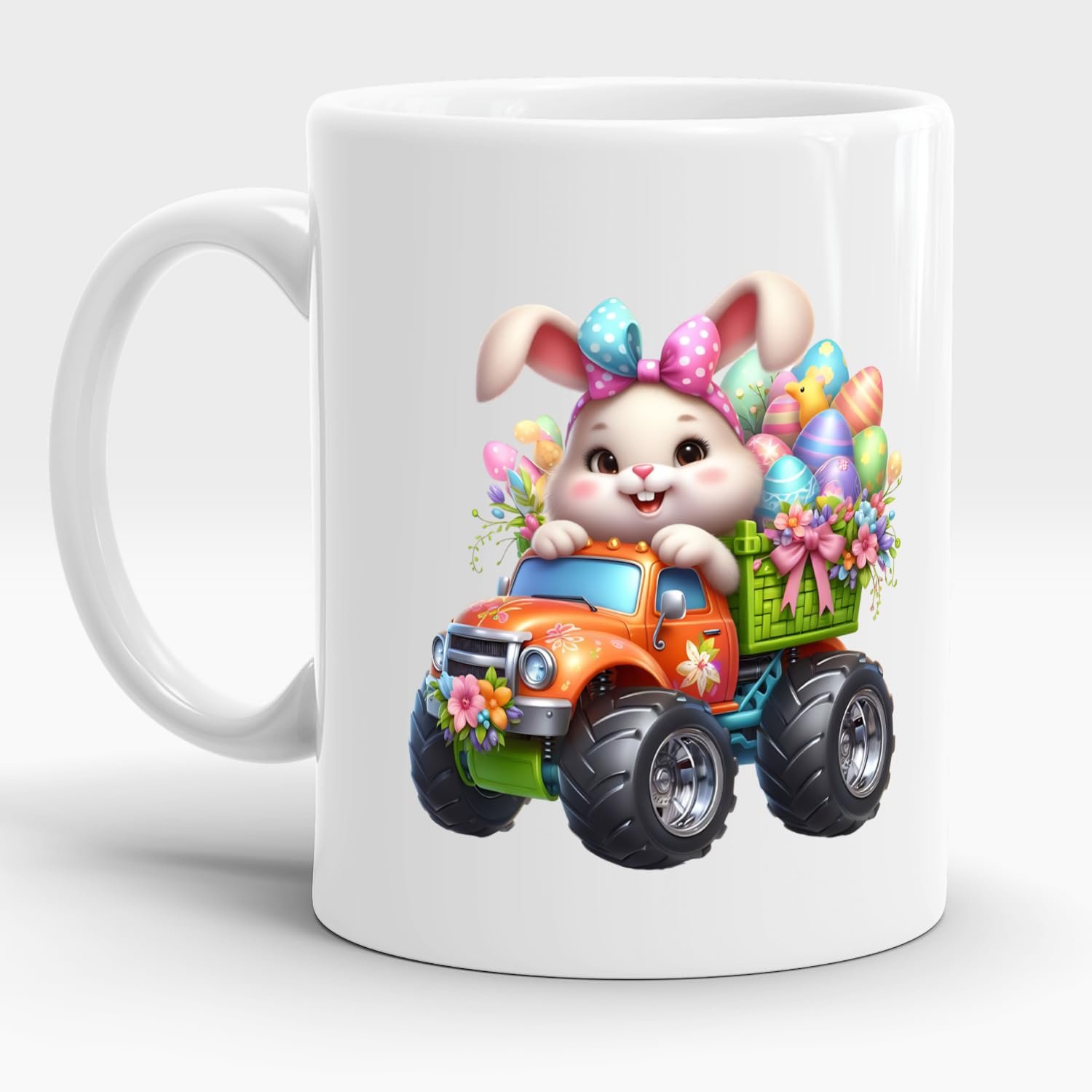 Детская смешная кружка Monster Truck, фото №3