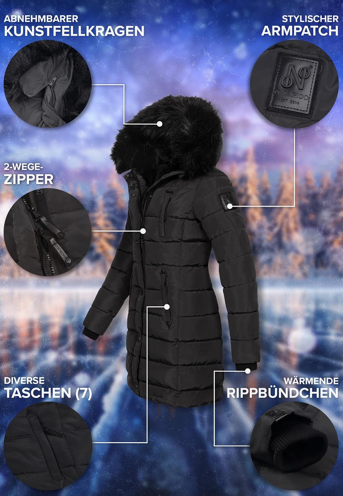 Парка Navahoo B897 Женская Теплая Зимняя Куртка с Капюшоном Длинная, фото №3 Парка Navahoo B897 Женская Теплая Зимняя Куртка с Капюшоном Длинная, фото №3