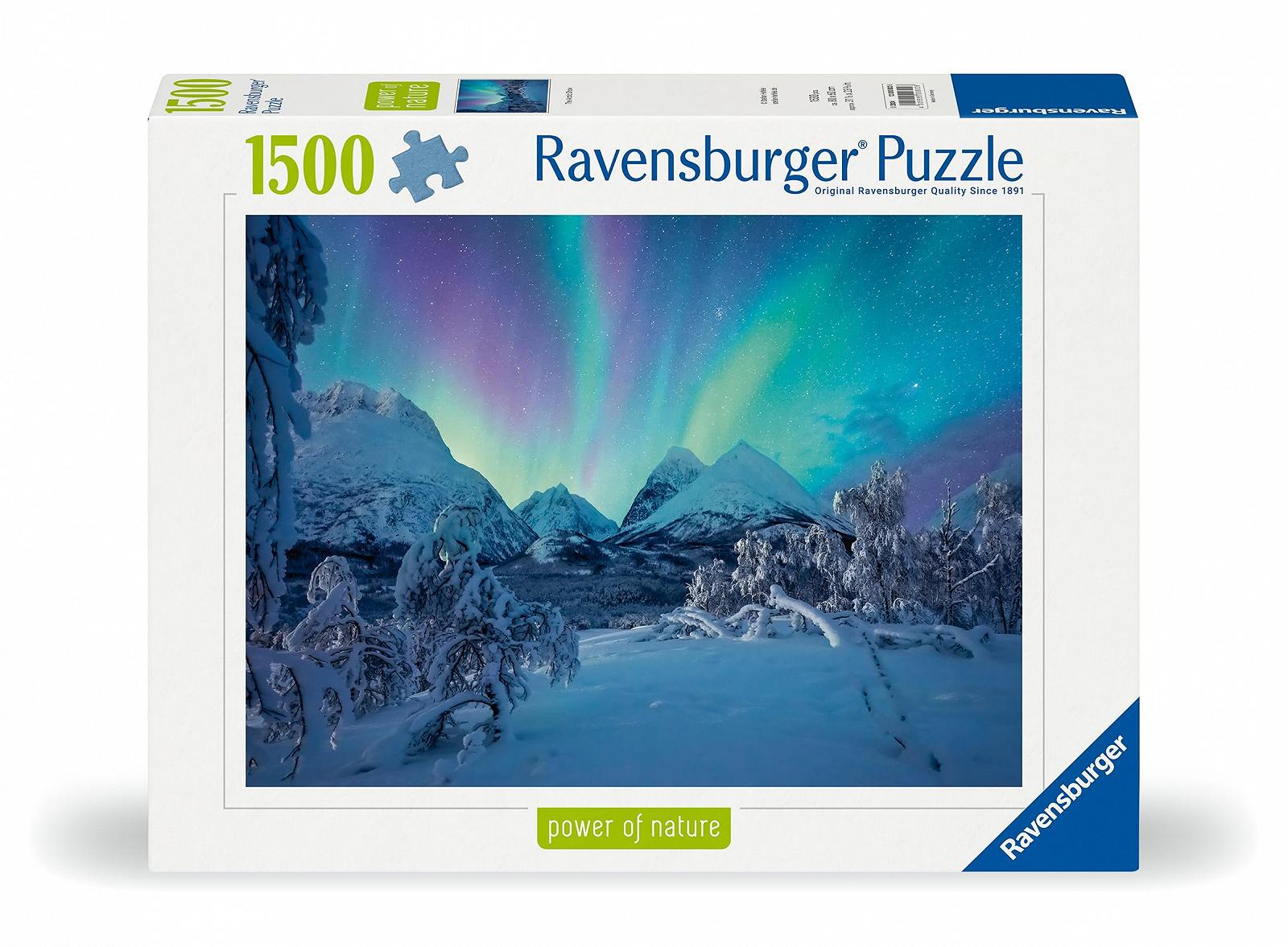 Пазл Ravensburger When the Northern Lights Dance 12000802 1500 элементов от 14 лет, фото №2