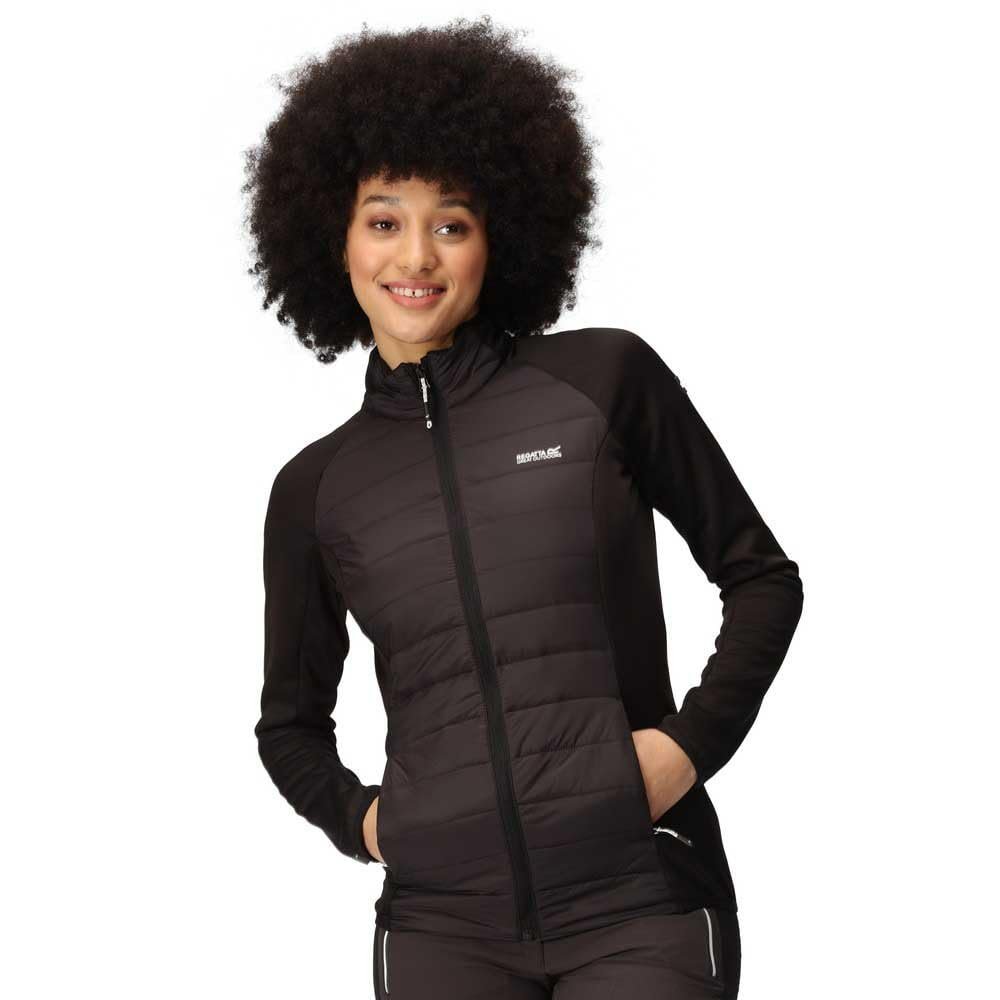Жіноча Куртка Regatta Clumber IV Гібридна Утеплена Чорний, фото №1