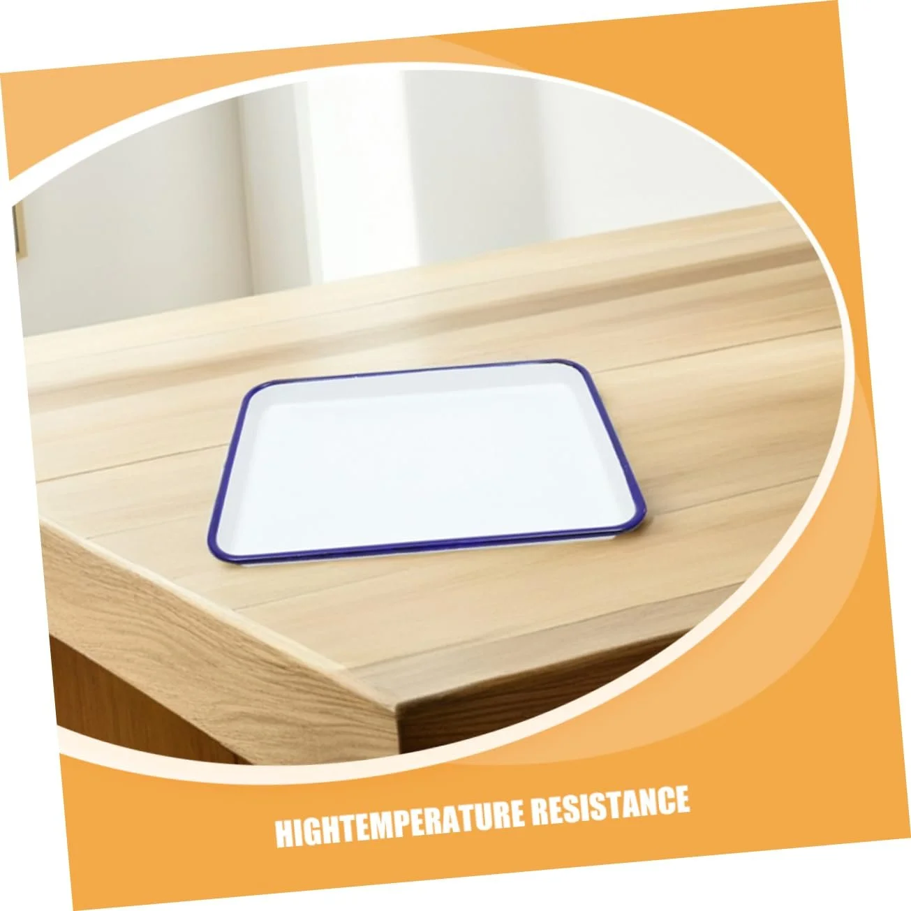 Эмалированные противни для выпекания 2 шт. антипригарные для кухни и лаборатории, фото №8