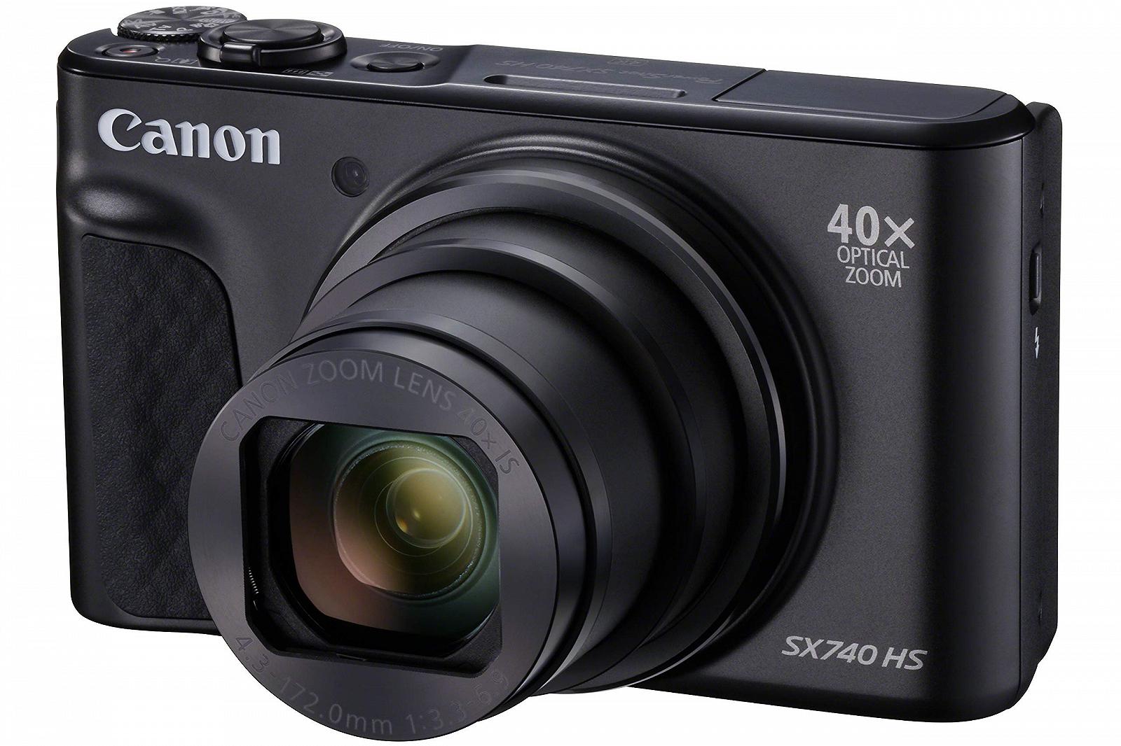Цифровая камера Canon PowerShot SX740 HS Черный, фото №2