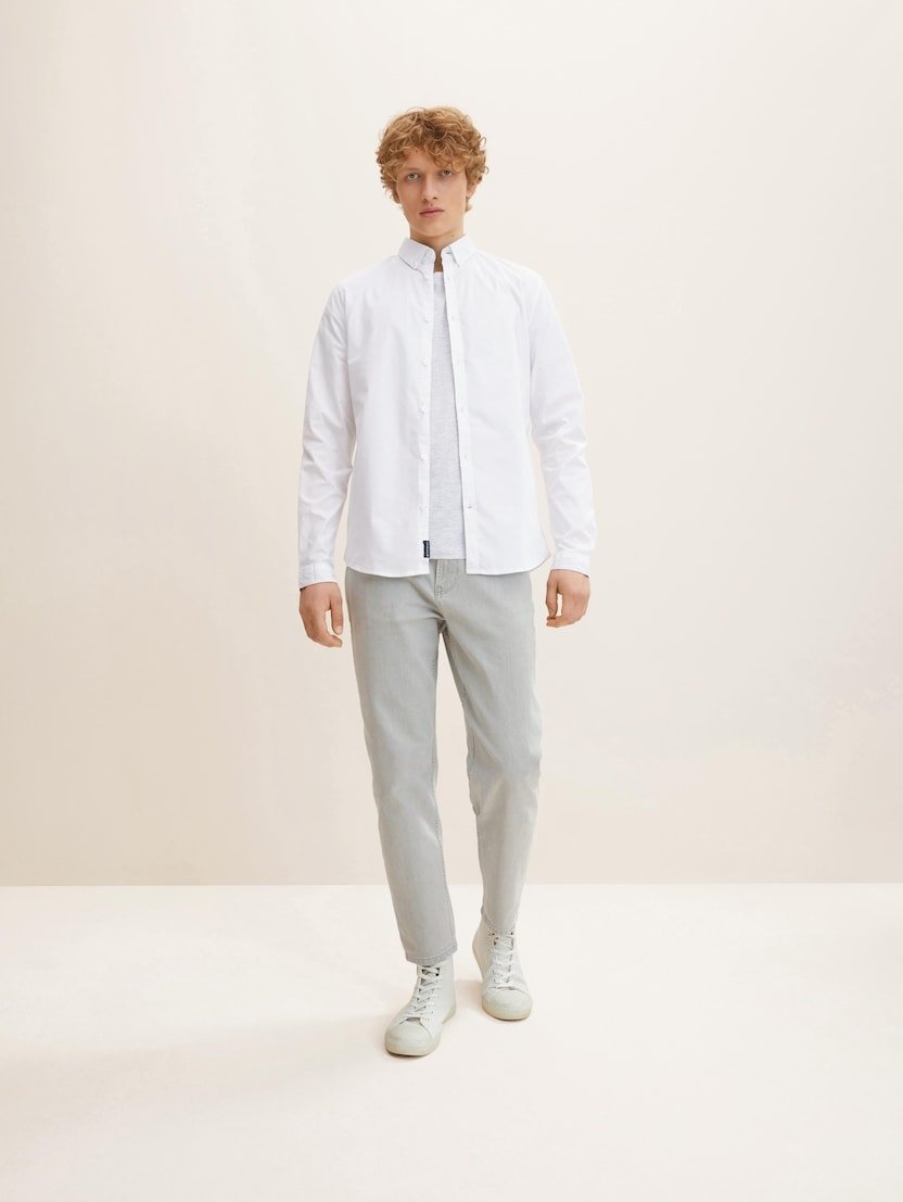 Рубашка Tom Tailor Fitted Poplin Stretch 1032343-20000 Белый 2XL, фото №4