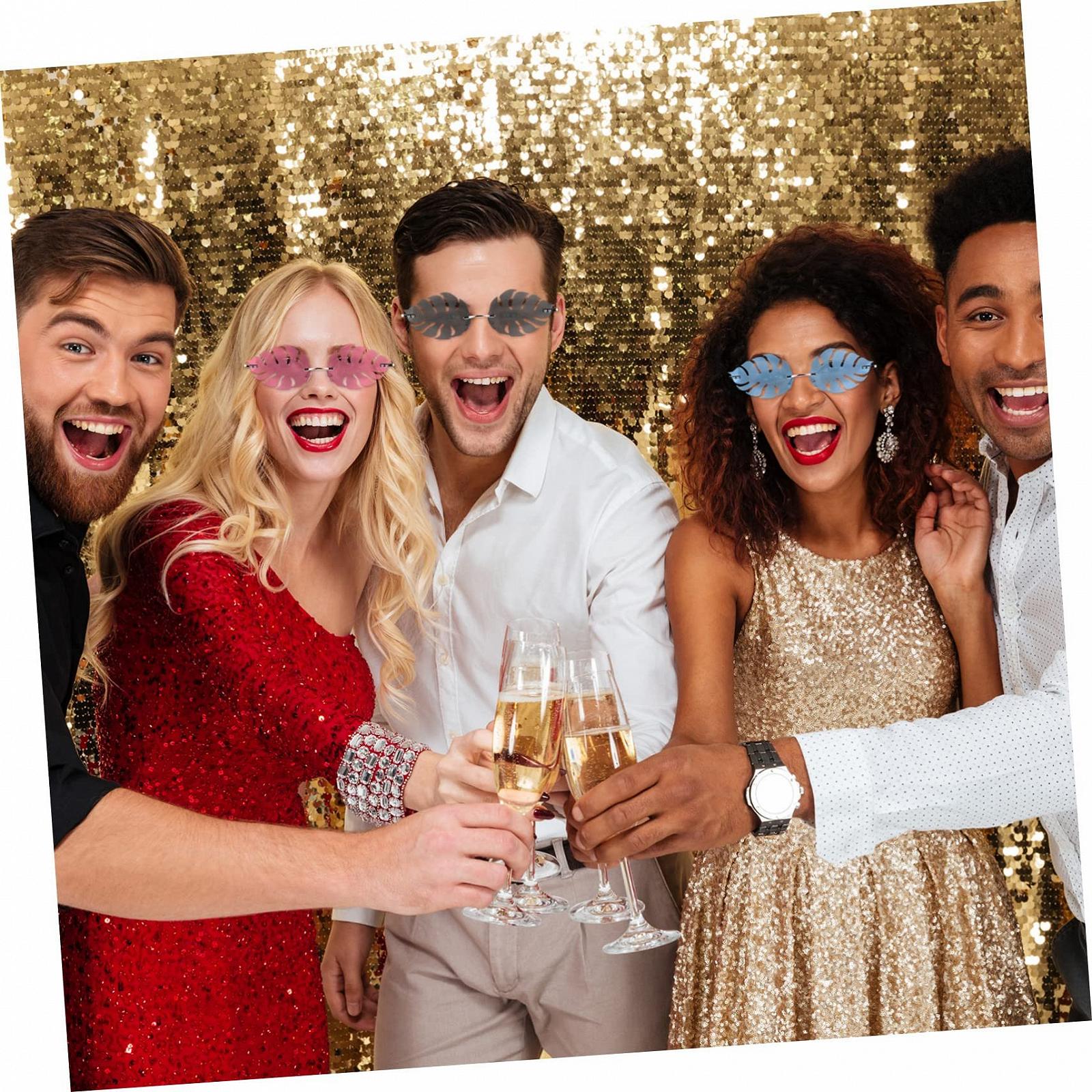 Сонцезахисні окуляри Без оправи PACKOVE Набір 3 шт., блакитний, фото №9