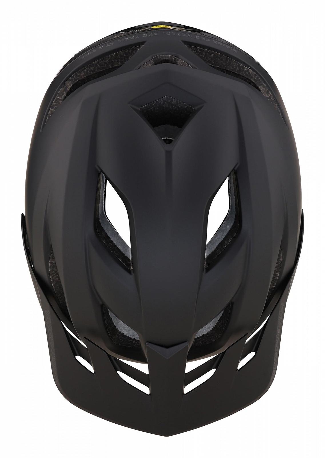 Шолом Troy Lee Designs D4 Composite для гірського велосипеда, Plain, для дорослих, чорний, XL, фото №5