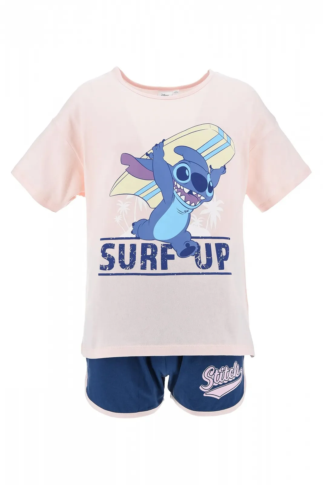 Піжама Disney Stitch для дівчинки, комплект з 2 предметів, фото №1 Піжама Disney Stitch для дівчинки, комплект з 2 предметів, фото №1