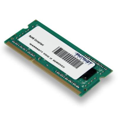 Оперативная память для ноутбука SoDIMM DDR3L 4GB 1600 MHz Patriot PSD34G1600L81S, фото №1