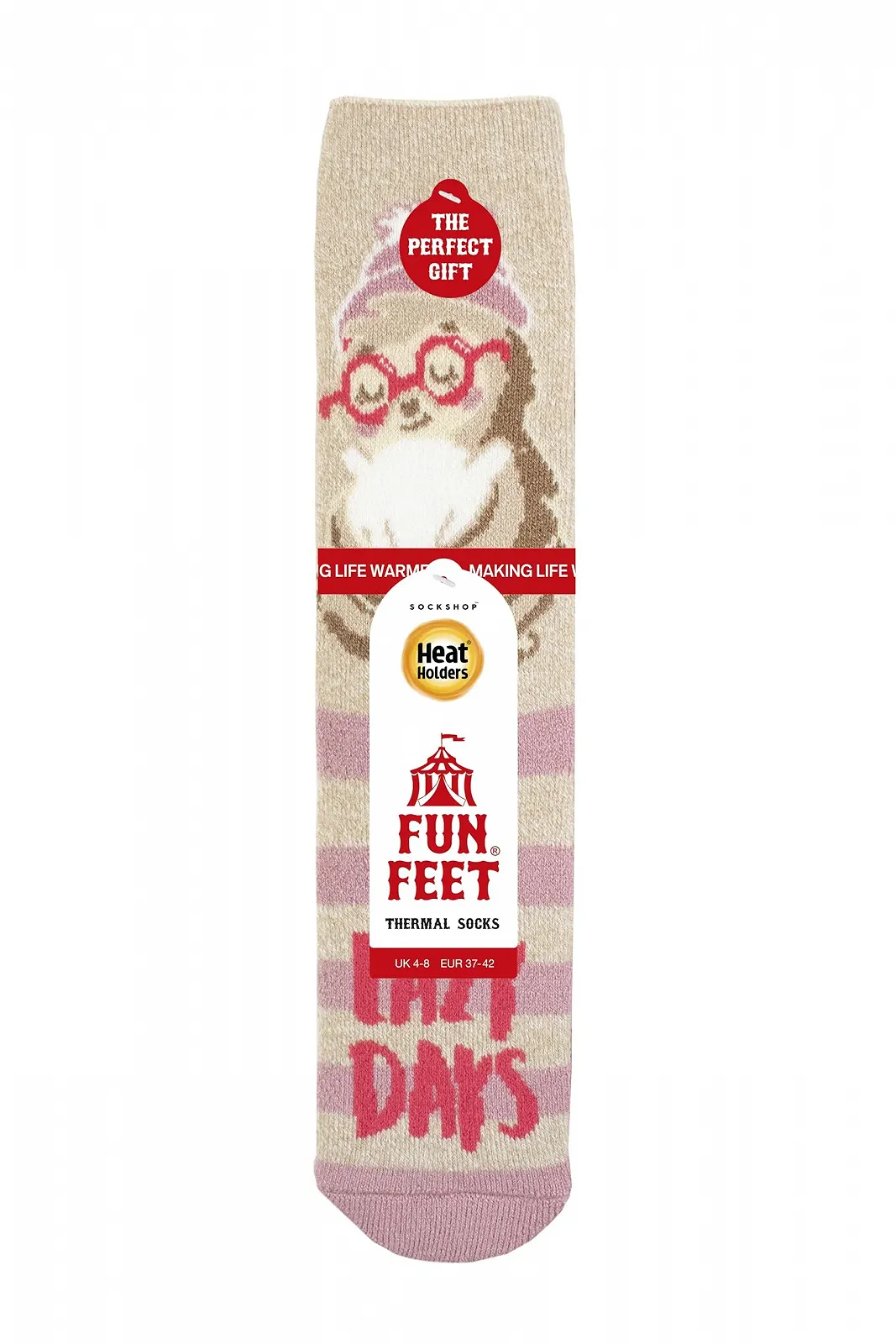 Носки HEAT HOLDERS Sockshop Женские Fun Feet Lite Теплые Термоноски с узором Размер 37-42 - Идея для подарка на зиму, фото №2