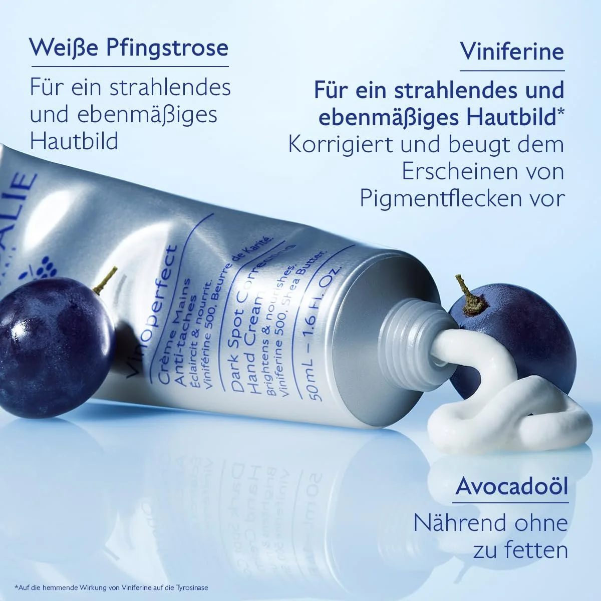 Крем для рук Caudalie Vinoperfect від пігментних плям - 50 мл, фото №3