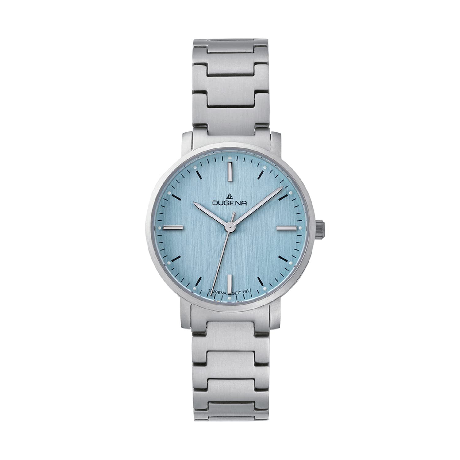 Часы Кварцевые DUGENA Stockholm Титан Сапфировое стекло Титановый ремешок Застежка на кнопке 5 Бар, фото №1