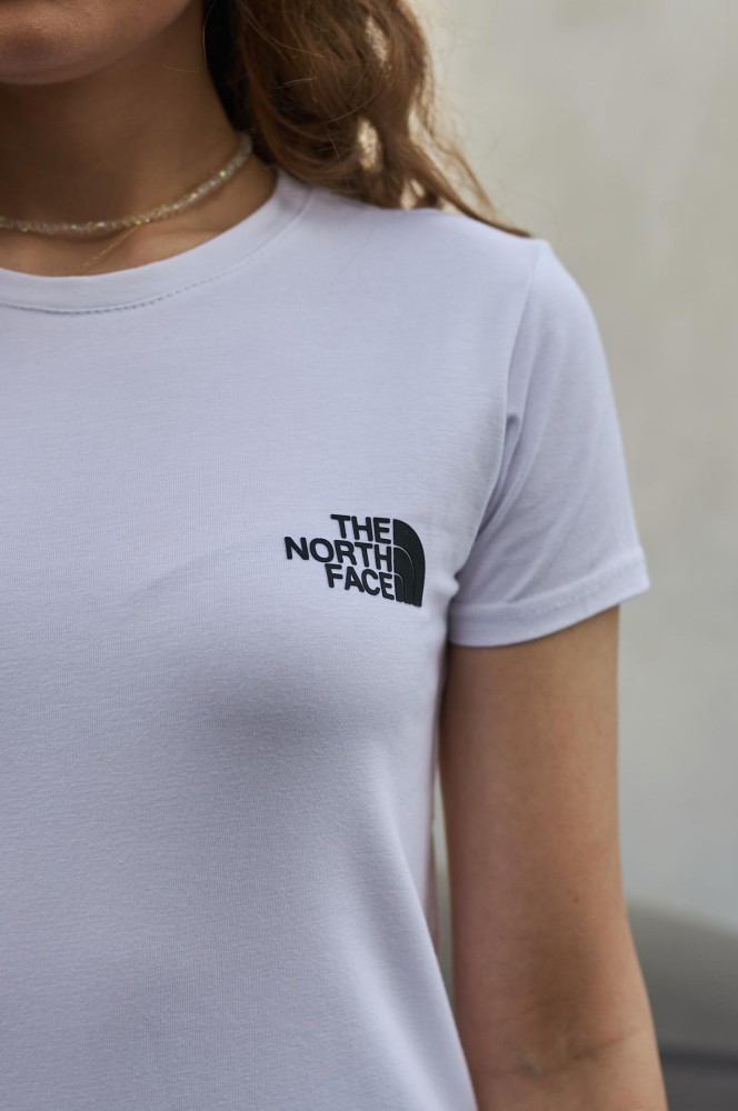 Жіноча футболка TNF біла, фото №4 Жіноча футболка TNF біла, фото №4