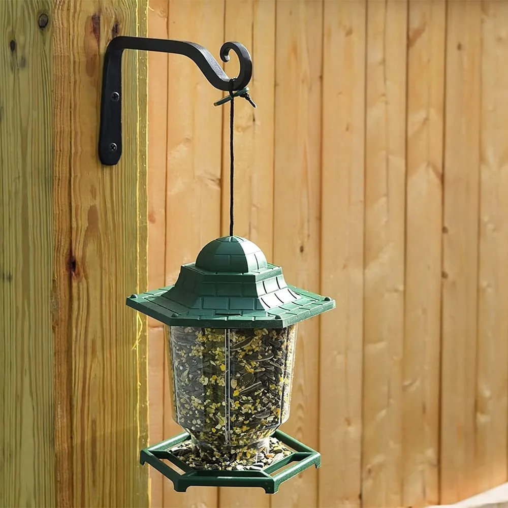 Настінні кронштейни для рослин Залізні гачки Чорні Набір з 2 шт., фото №5 Настінні кронштейни для рослин Залізні гачки Чорні Набір з 2 шт., фото №5