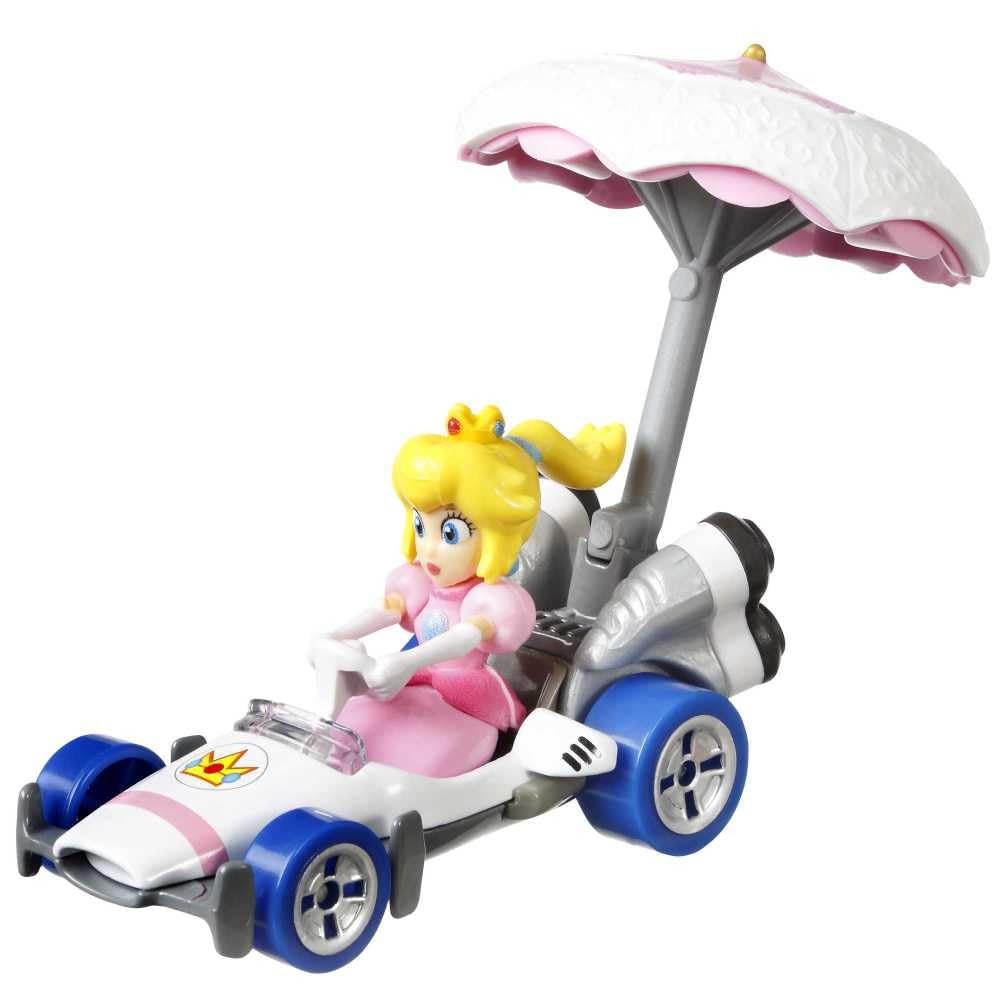 Іграшкова машинка Hot Wheels Mario Kart Princess Peach B-Dasher Parasol Glider, фото №2