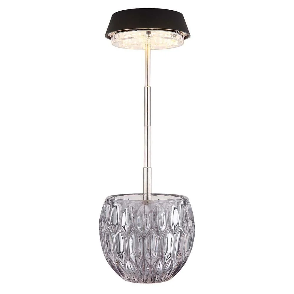 Настольная лампа GLOBO LIGHTING LED Touch Dimmer 28 см Smoked, фото №2