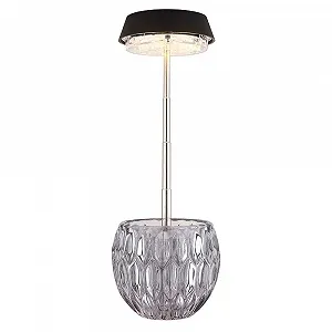 Настольная лампа GLOBO LIGHTING LED Touch Dimmer 28 см Smoked synthetic.ua - Фото 1