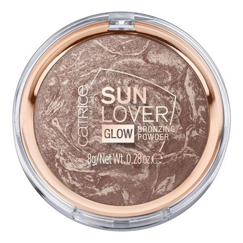 Бронзер Catrice Sun Lover Glow Bronzing Powder 010 Коричневий, блискучий, 8 г, фото №1