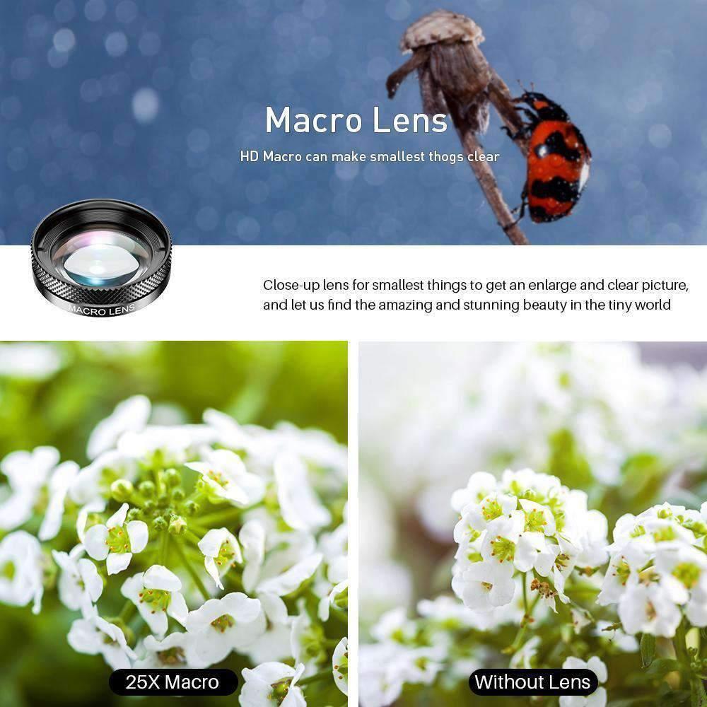 Набор фильтров и объективов для смартфона 11в1 Apexel APL-DG11, фото №5