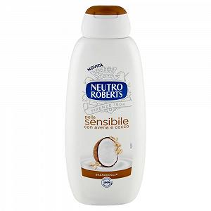 Гель для душу Neutro Roberts Pelle Sensibile con Avena e Cocco 450 мл для чутливої шкіри з вівсом та кокосом synthetic.ua - Фото 1