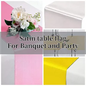 Ранер HSTWODE Satin 1 шт. 275 x 30 см рожеве золото ціна на synthetic.ua - Фото 1 Ранер HSTWODE Satin 1 шт. 275 x 30 см рожеве золото synthetic.ua - Фото 1