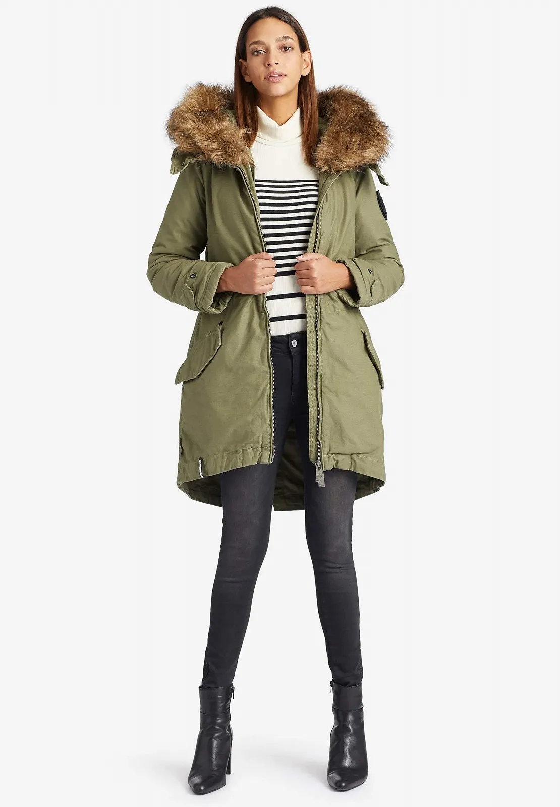 Парка Khujo JESSI Женская Длинная Зимняя, фото №6 Парка Khujo JESSI Женская Длинная Зимняя, фото №6