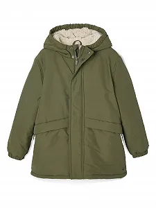 Парка з капюшоном Vertbaudet для хлопчиків з м'якою підкладкою та переробленим наповнювачем - Фото 1
