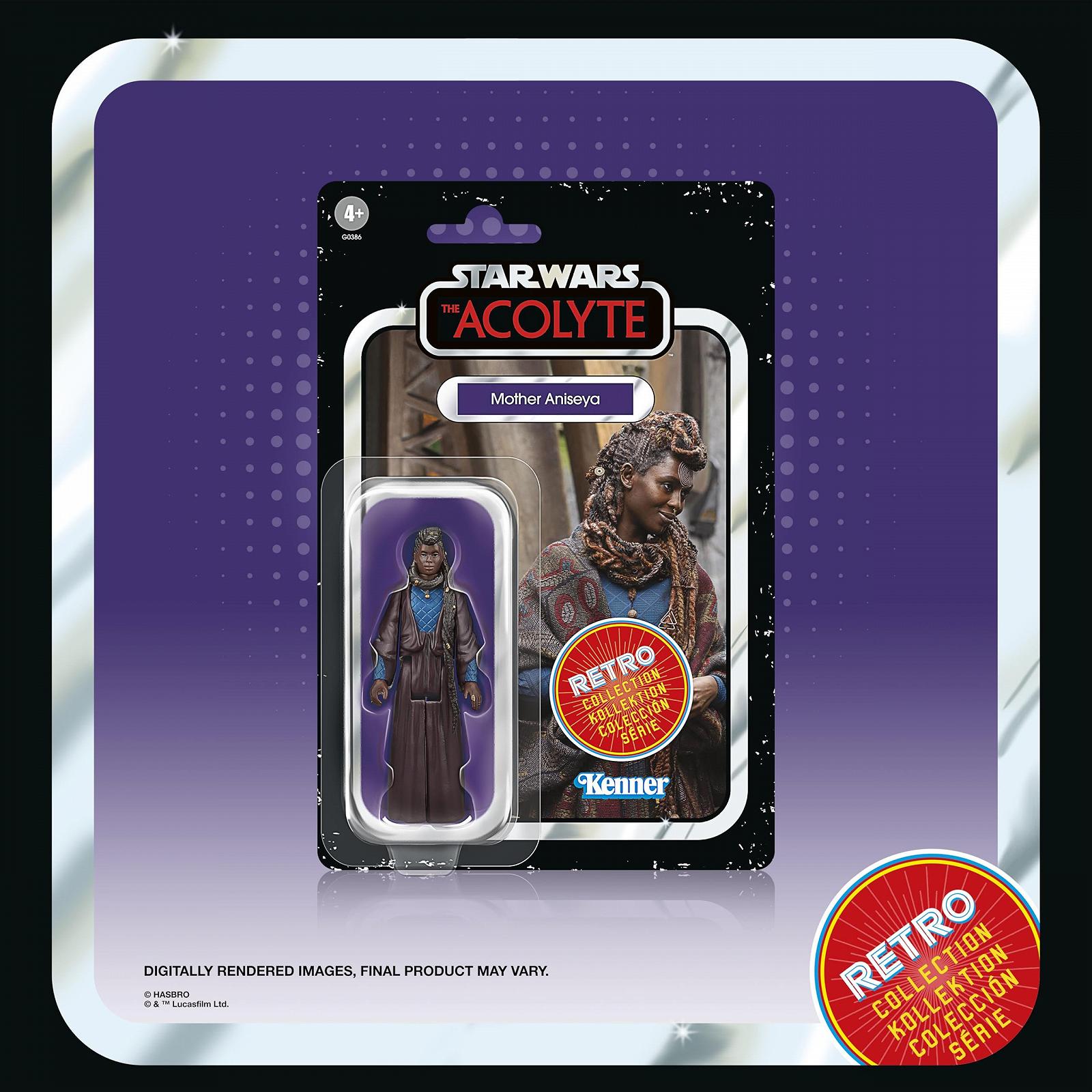 Фігурки Star Wars Retro Collection The Acolyte Multipack, 6 шт, масштаб 9,5 см, фото №3