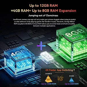 Защищенный смартфон Blackview BV4800 SE Android 15 12GB RAM 64GB ROM 6.56" HD+ NFC 16MP 5100 мАч IP68 Зеленый synthetic.ua - Фото 1