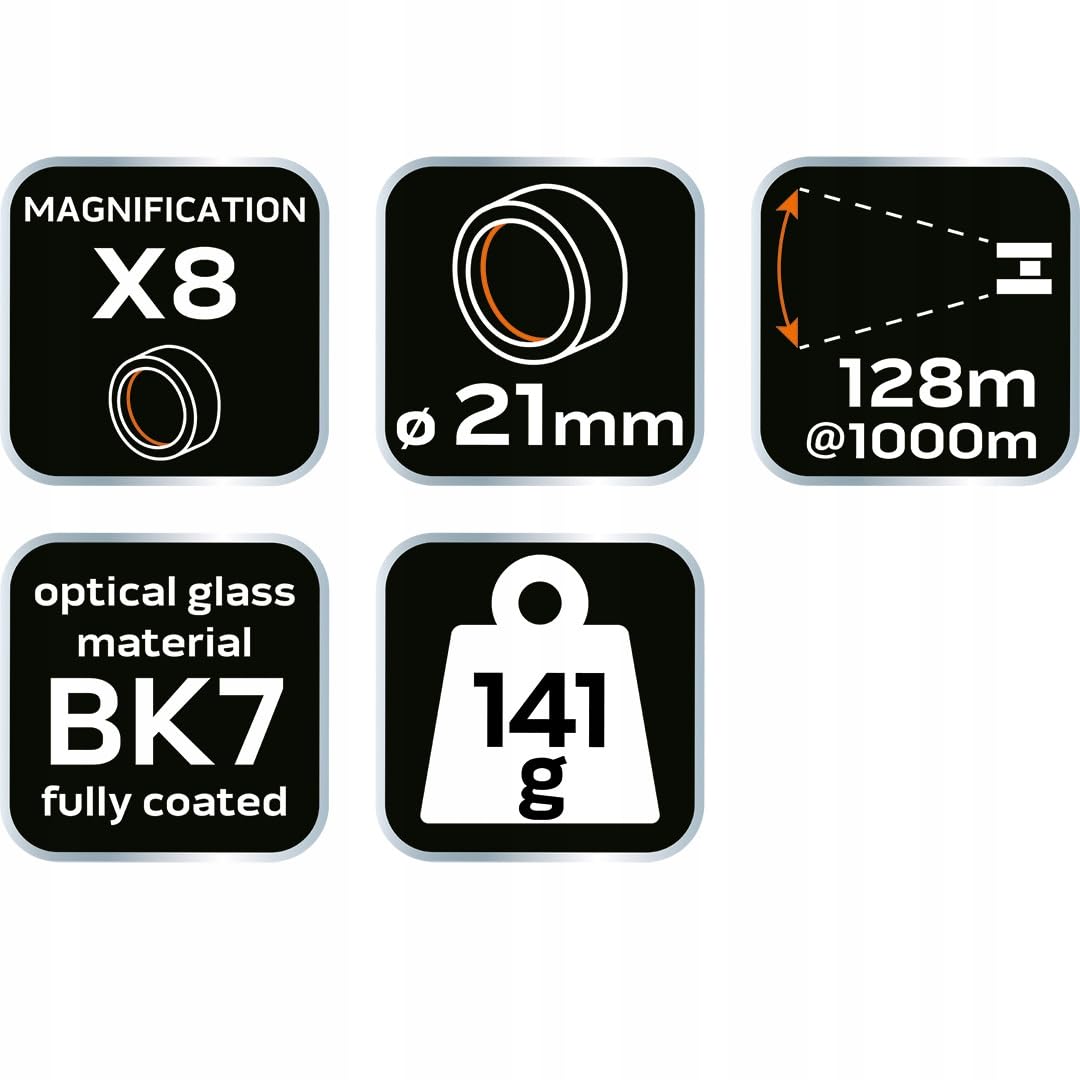 Бінокль NEO TOOLS Compact 12 x 25 для дорослих дітей підлітків складний великий окуляр, фото №2