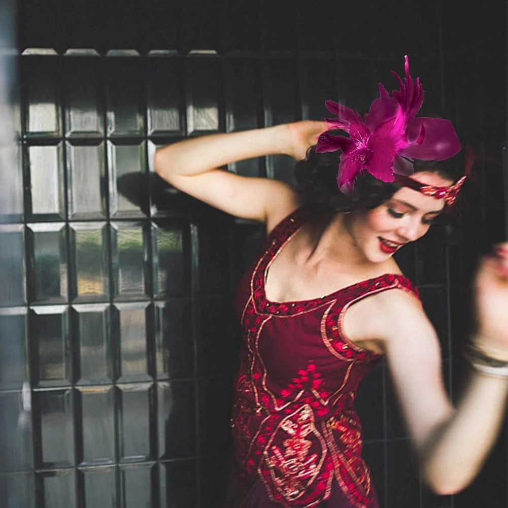 Обруч Larfraecy Вінтажний обруч-капелюшок, фото №4