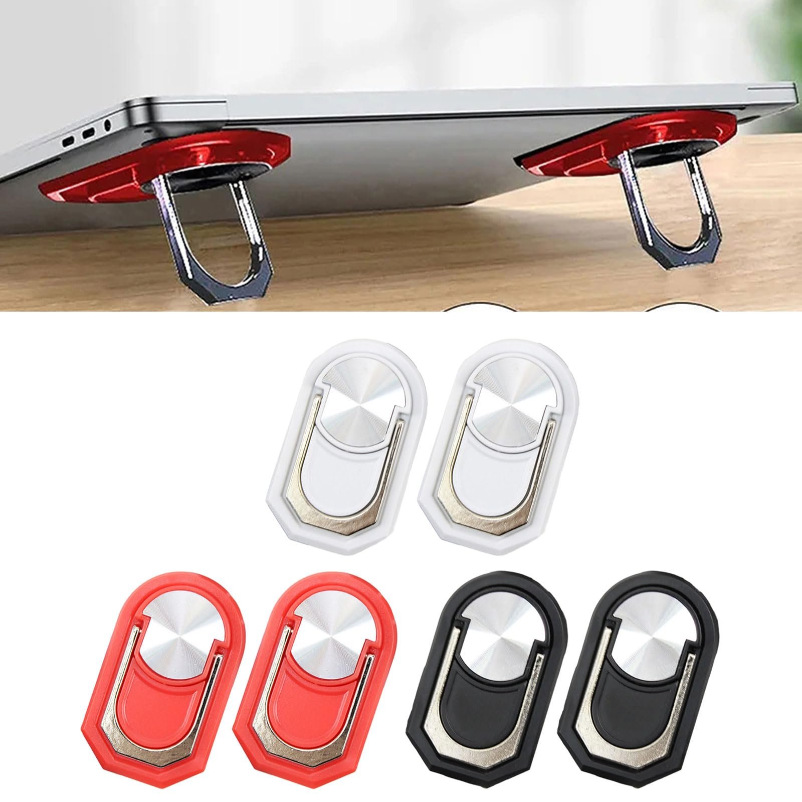 Підставка для ноутбука складана для ноутбуків 13-17 дюймів (33-43 см) з легкого сплаву з тепловідведенням, фото №6