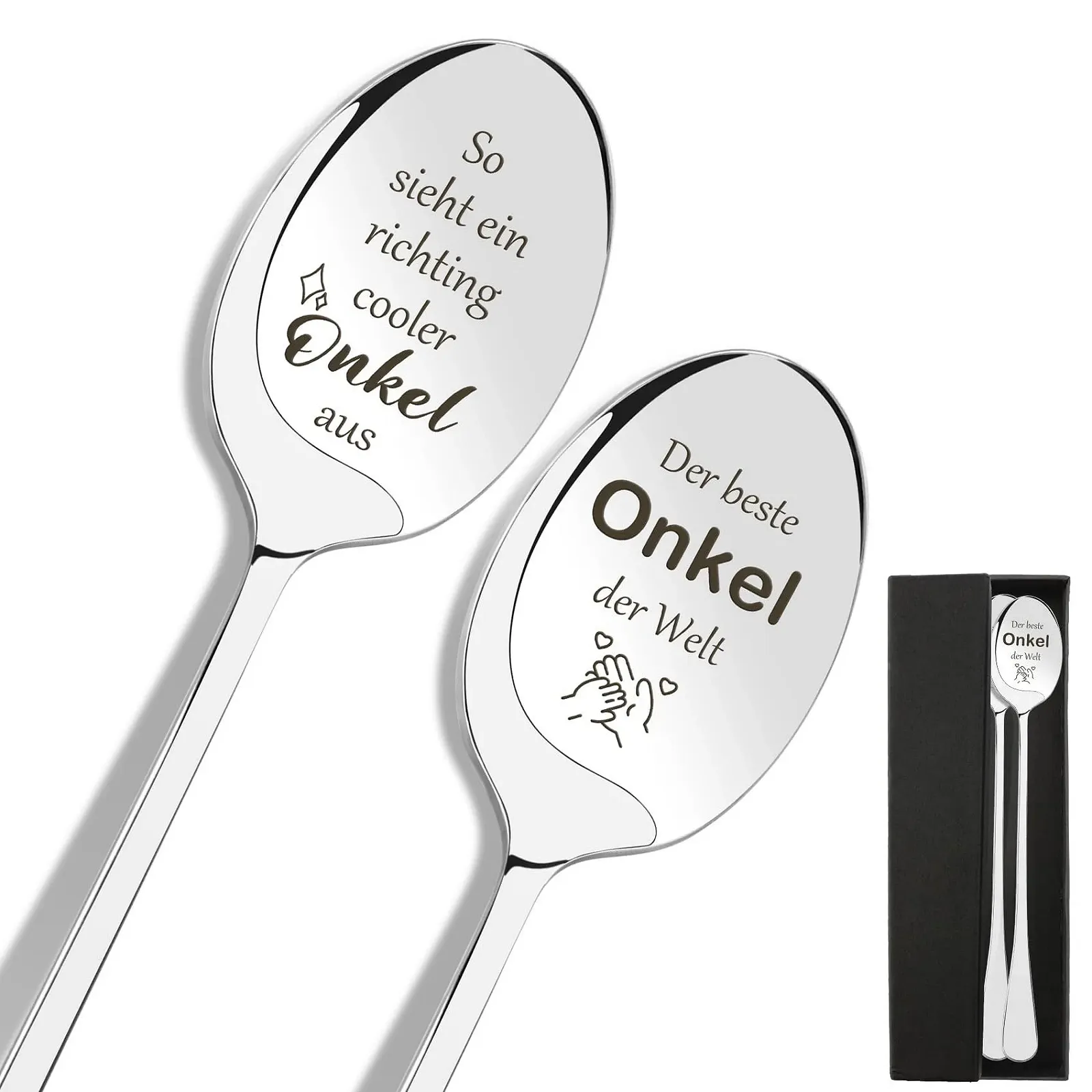 Ложка Кавова Uncle Набір (2 шт.), фото №1