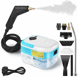 Купити Пароочисник ручний 1500 Вт 1200 мл 3.0 бар з 7 аксесуарами - Фото 1 Пароочисник ручний 1500 Вт 1200 мл 3.0 бар з 7 аксесуарами - Фото 1