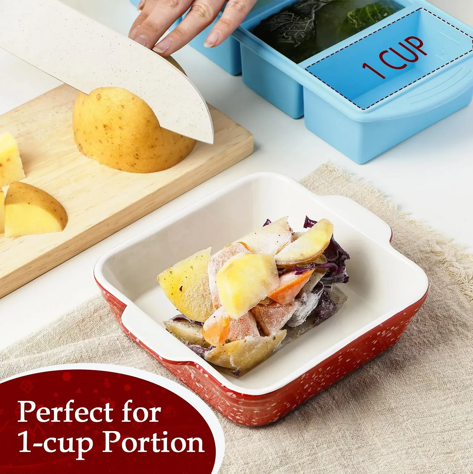 Форма для запекания Красная, фото №4