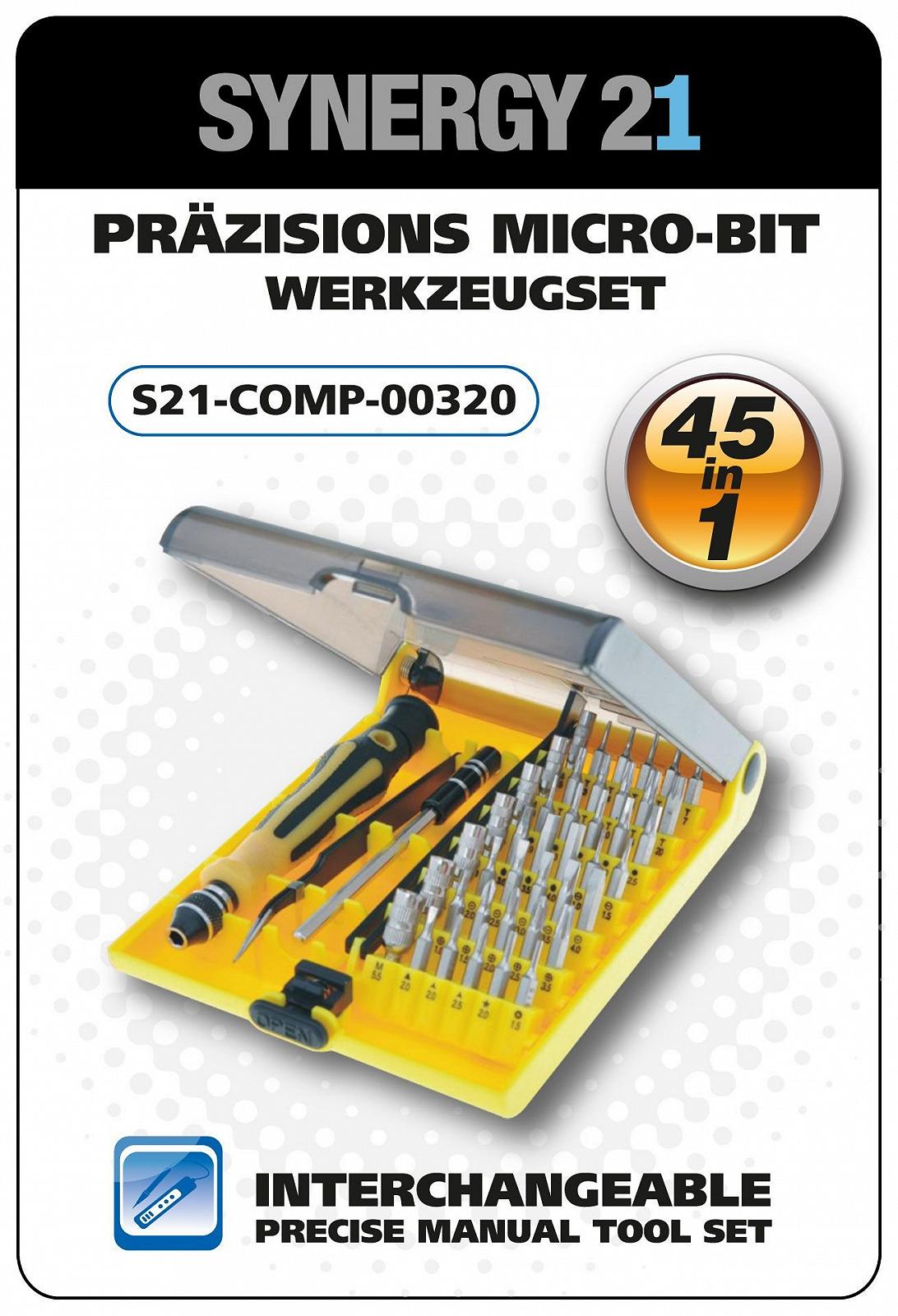Набір інструментів Synergy 21 Bit Set, фото №1