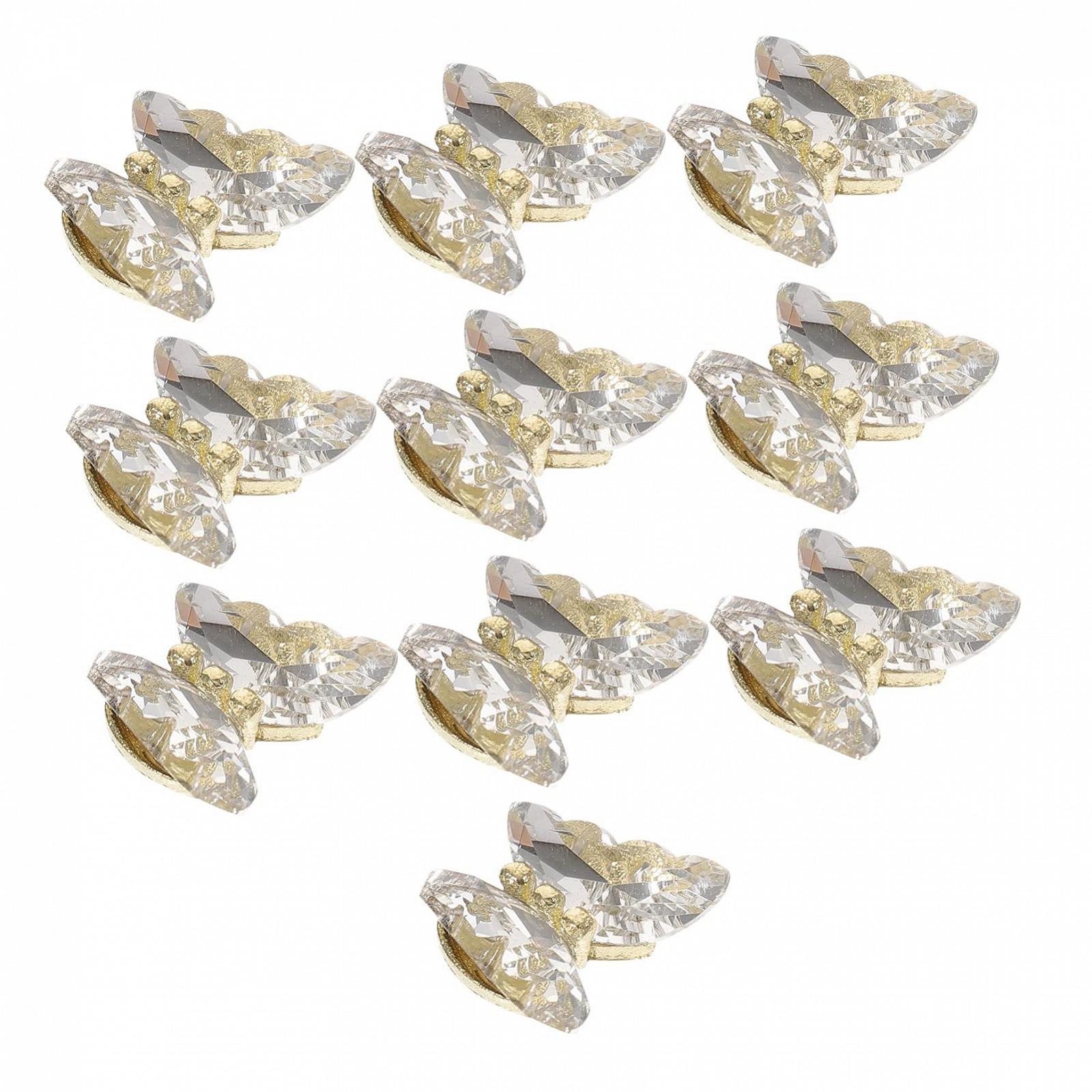 Підвіски для нігтів Метелики FRCOLOR, фото №1