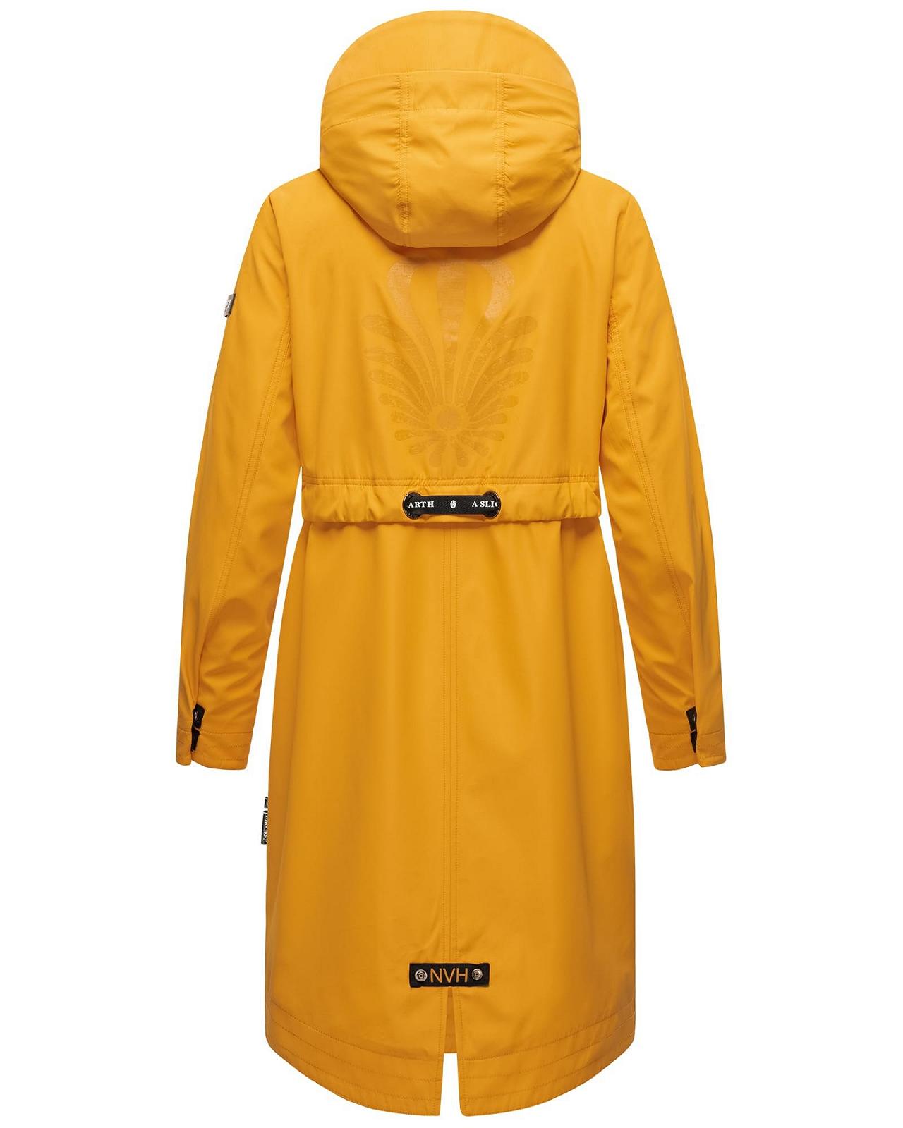 Перехідна парка Navahoo Josinaa Жіноча Легка Куртка Довге Пальто Тренч з Капюшоном, фото №4