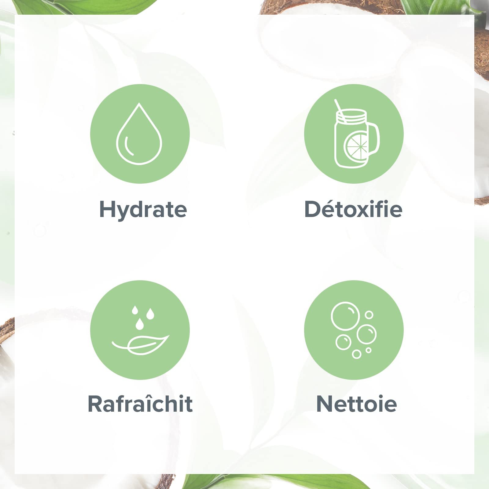 Гель для душу Evoluderm Coconut без мила Дерматологічно протестовано, фото №4