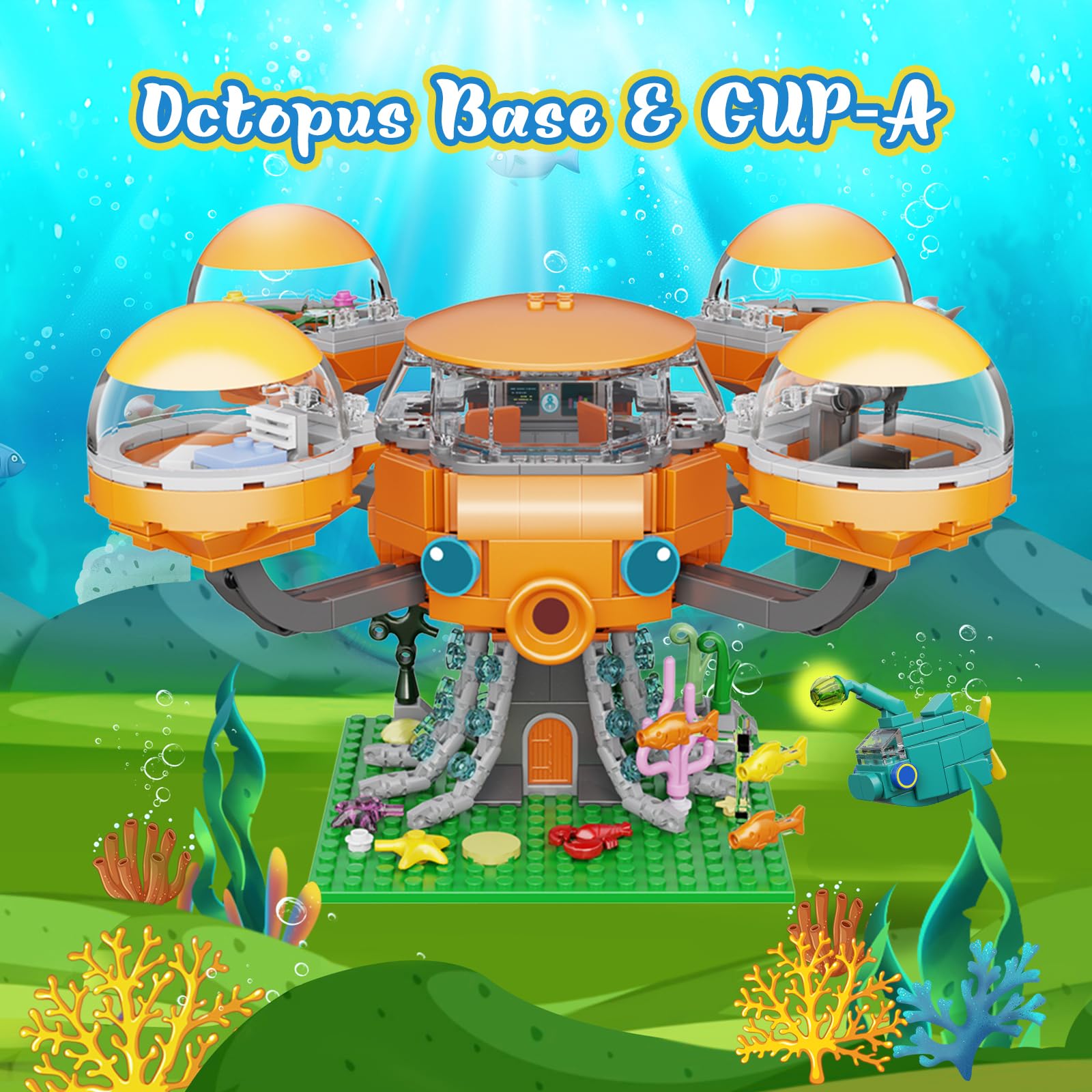 Набор Millionspring Ocean Castle Building Block 632 деталей, фото №2