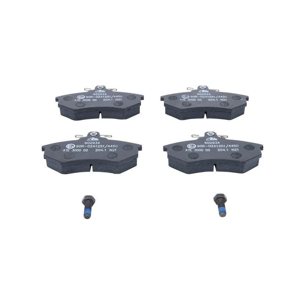 Комплект гальмівних колодок ATE 13.0460-2934.2 для VAG дискові гальма передня вісь, фото №1 Комплект гальмівних колодок ATE 13.0460-2934.2 для VAG дискові гальма передня вісь, фото №1