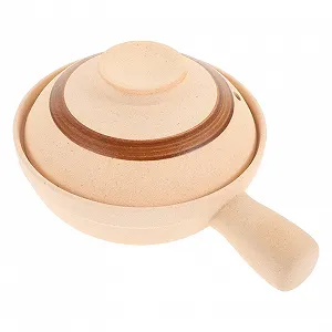 Кастрюля для запекания Керамическая Традиционная Термостойкая С крышкой - Фото 1