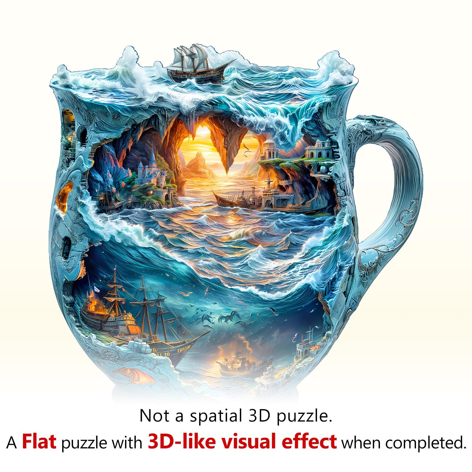 Деревянный пазл Sea Navigation Cup 245 деталей 14+, фото №7 Деревянный пазл Sea Navigation Cup 245 деталей 14+, фото №7