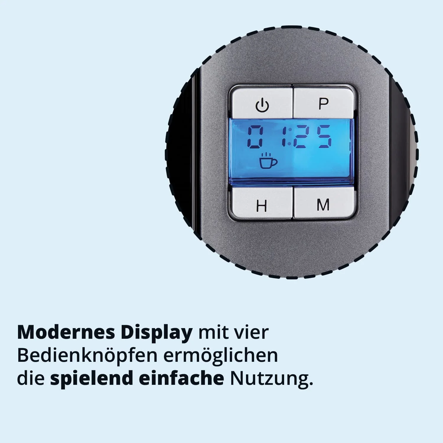 Капельная кофеварка KHG KA-124 (GE) 1.5 л на 12 чашек серый металлик, фото №3