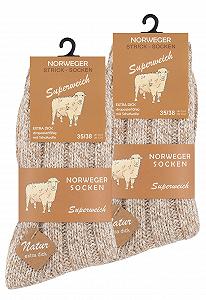 Шкарпетки VCA Норвезькі (Вовняні шкарпетки) В'язані шкарпетки для чоловіків та жінок synthetic.ua - Фото 1