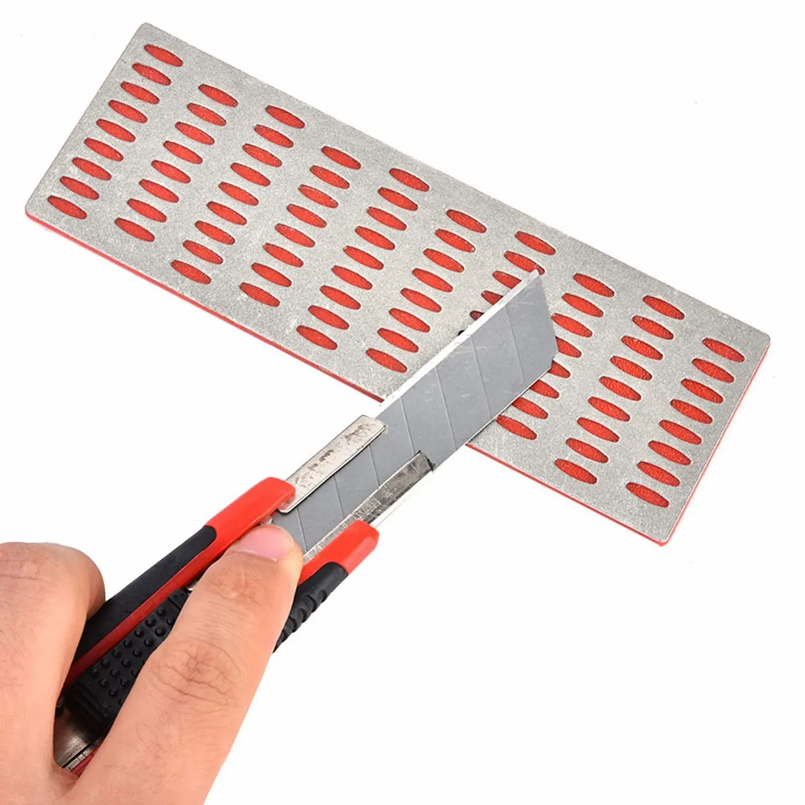 Алмазні точильні камені грубої середньої та тонкої зернистості для кухонних ножів, фото №7